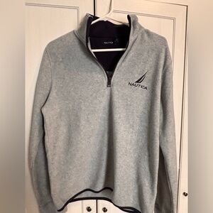 Nautica mens pullover fleece size Small